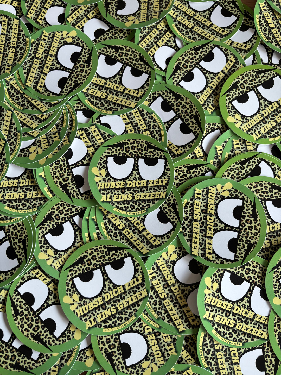 Hubse dich zelf al eins gezeen Sticker