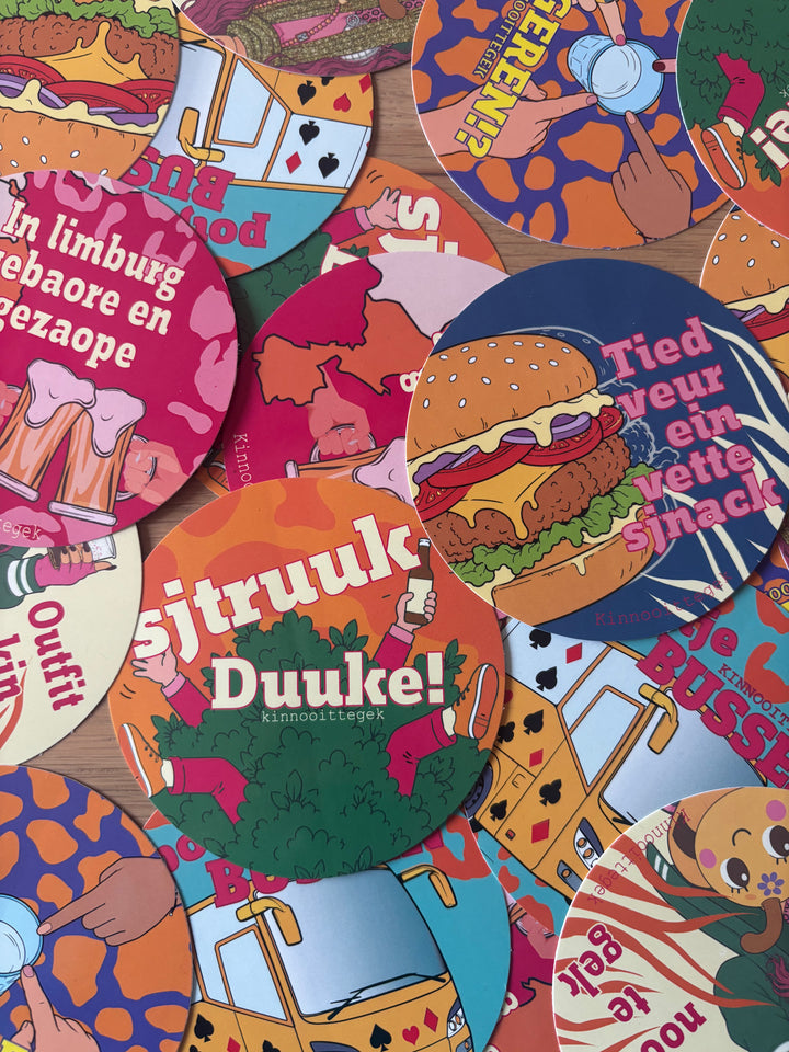 Sticker Sjtruuke duuke