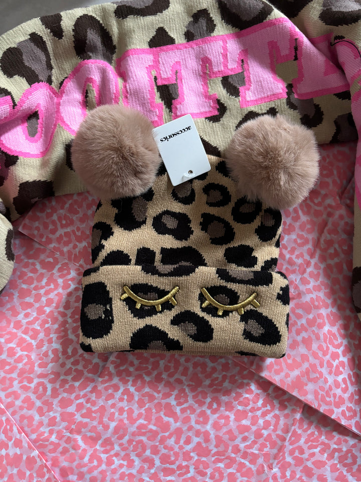 Panter kinder muts
