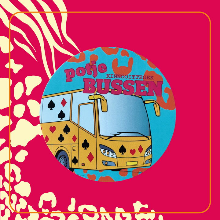 Sticker Potje bussen